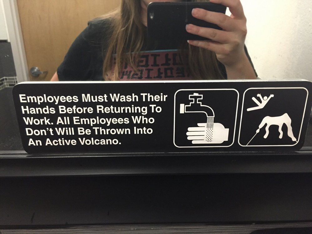 You must stop. Funny Wash. Employees must stop crying before.